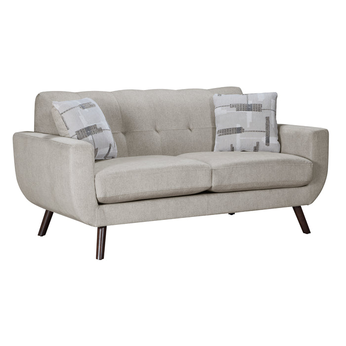 Janne Loveseat in Tan - 9627TAN-2