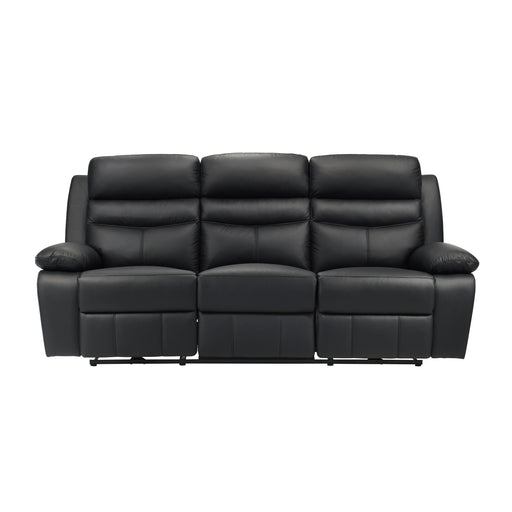 Hancock Power Double Reclining Sofa in Black - 9628BLK-3PW image