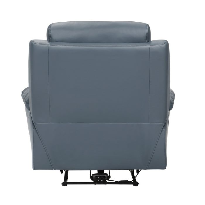 Hancock Power Reclining Chair in Blue - 9628BUE-1PW