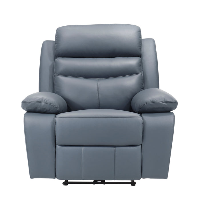 Hancock Power Reclining Chair in Blue - 9628BUE-1PW image