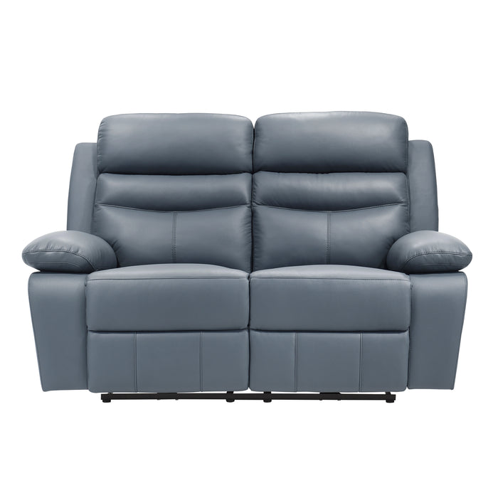 Hancock Power Double Reclining Loveseat in Blue - 9628BUE-2PW image