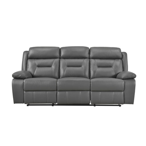 Laconia Double Reclining Sofa in Gray - 9629DGY-3 image