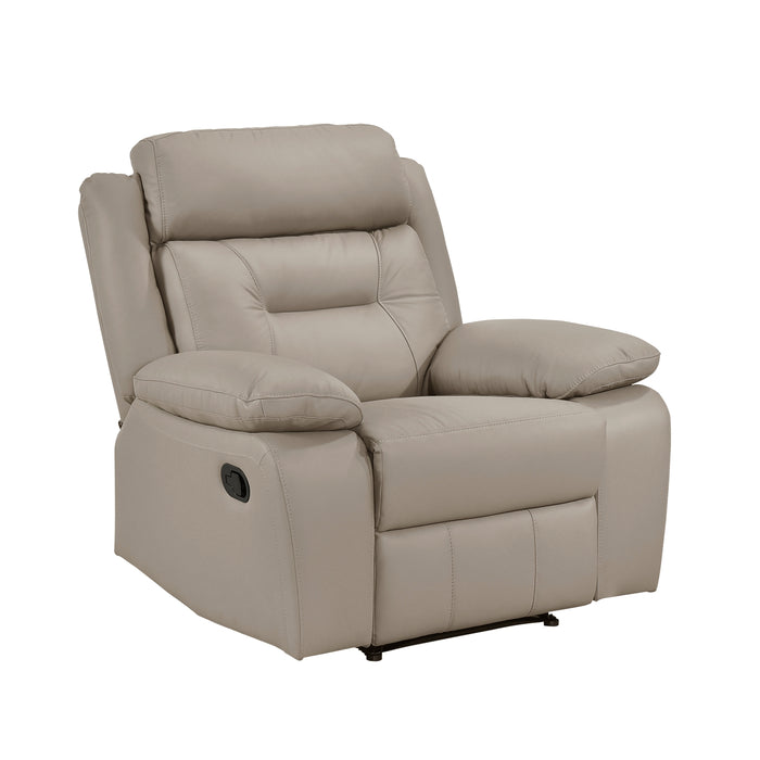 Laconia Reclining Chair in Brown - 9629LTE-1