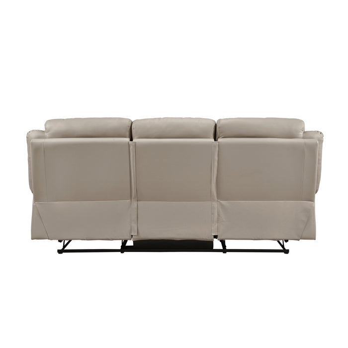 Laconia Double Reclining Sofa in Brown - 9629LTE-3