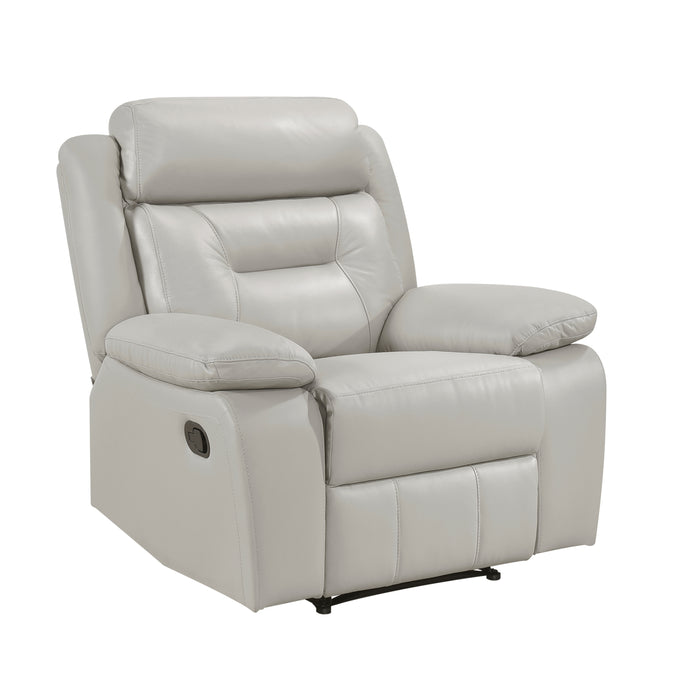 Laconia Reclining Chair in Gray - 9629SVE-1