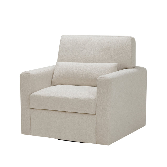 Pompano Swivel Chair in Beige - 9630BE-1SW