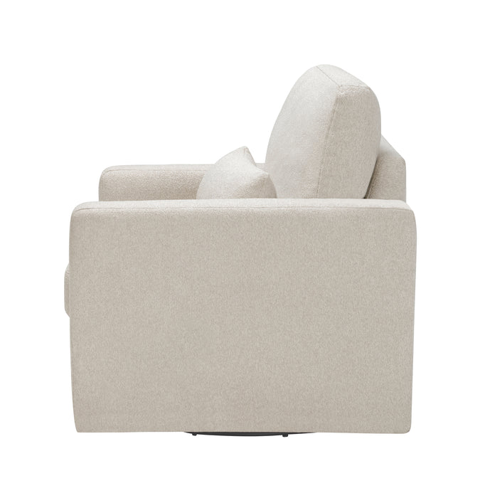 Pompano Swivel Chair in Beige - 9630BE-1SW