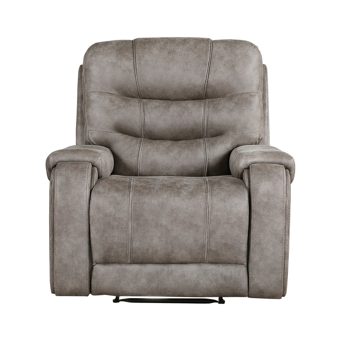 Oberon Reclining Chair in Brown/Gray - 9634GBR-1 image