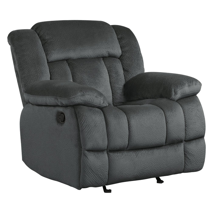 Laurelton Glider Reclining Chair in Gray - 9636CC-1