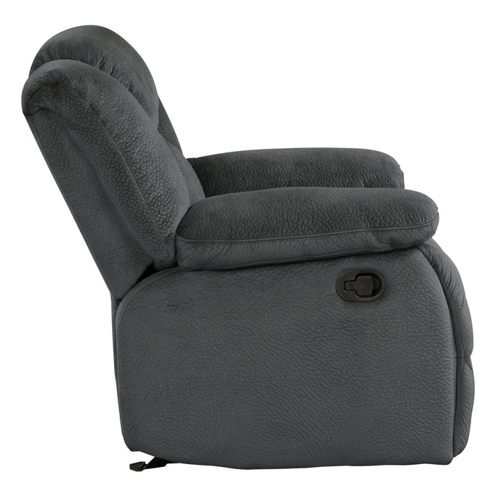 Laurelton Glider Reclining Chair in Gray - 9636CC-1