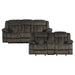 Laurelton 2pc Set: Sofa, Love in Brown - 9636*2 image