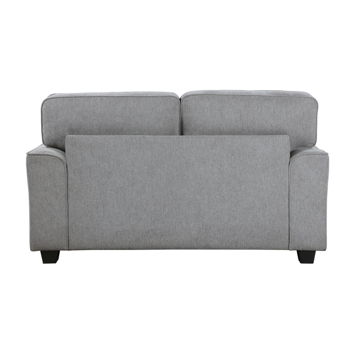 Bradford Loveseat in Gray - 9648GY-2