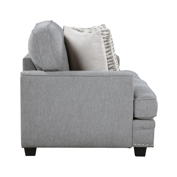 Bradford Loveseat in Gray - 9648GY-2