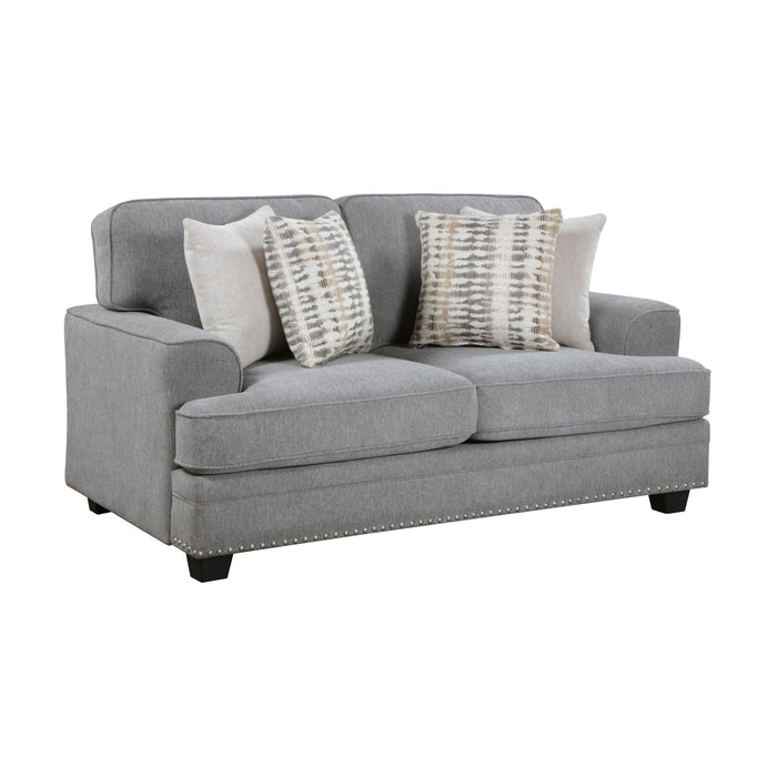 Bradford Loveseat in Gray - 9648GY-2