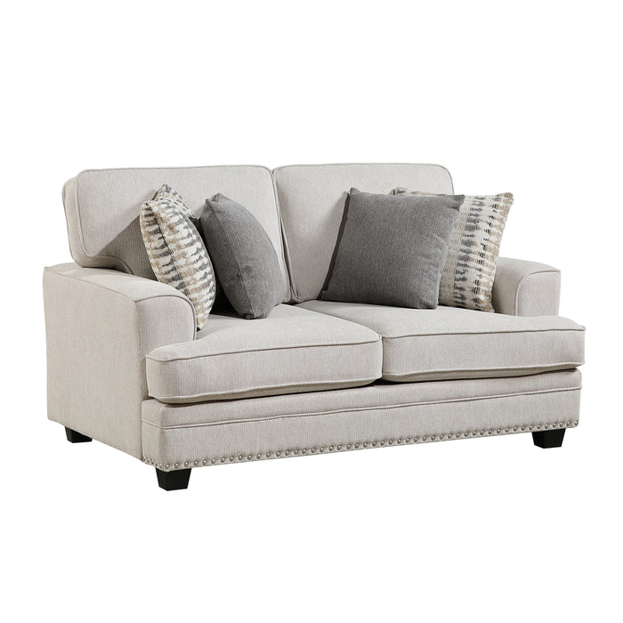 Bradford Loveseat in Beige - 9648SN-2