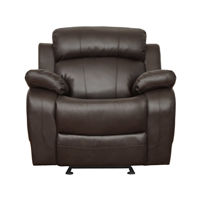 Marille Glider Reclining Chair in Brown - 9724BRW-1 image