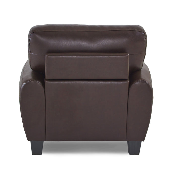 Rubin Chair in Brown - 9734DB-1