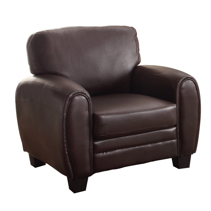 Rubin Chair in Brown - 9734DB-1