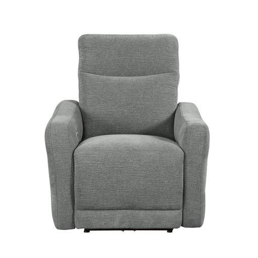 Edition Power Lay Flat Reclining Chair with Power Headrest and USB Port in Gray - 9804DV-1PWH image