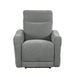 Edition Power Lay Flat Reclining Chair with Power Headrest and USB Port in Gray - 9804DV-1PWH image