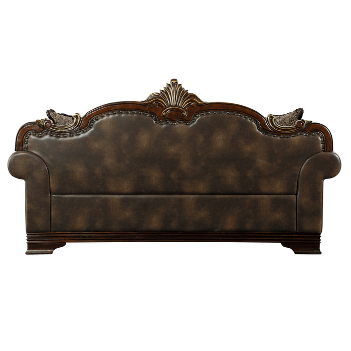 Croydon Sofa in Brown - 9815-3*