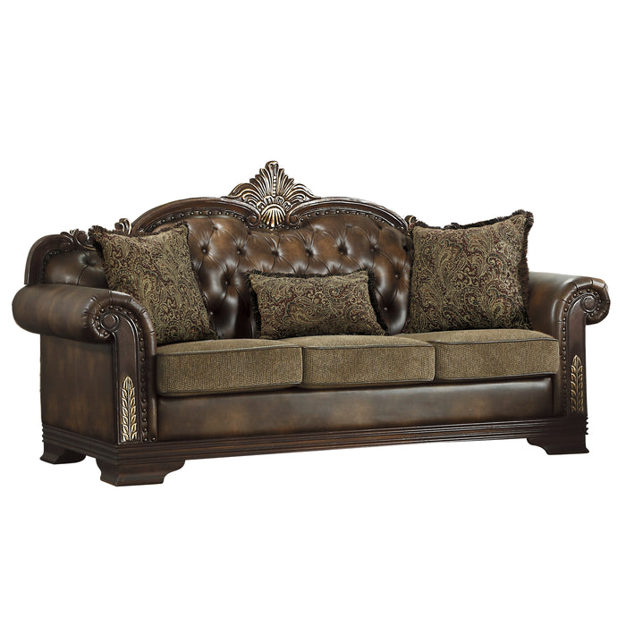 Croydon Sofa in Brown - 9815-3*