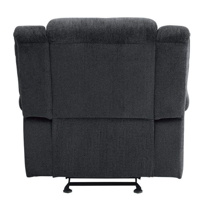 Nutmeg Glider Reclining Chair in Gray - 9901CC-1