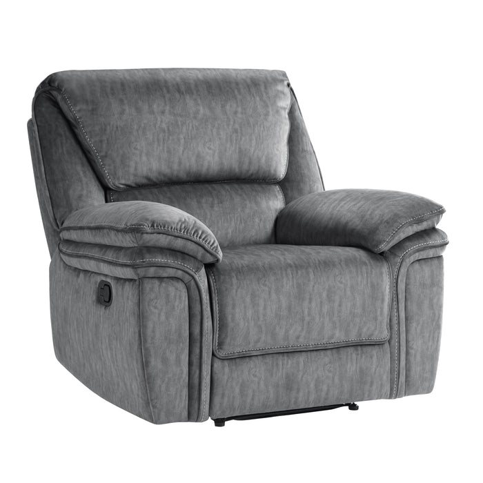 Muirfield Reclining Chair in Gray - 9913-1