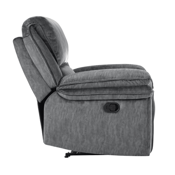 Muirfield Reclining Chair in Gray - 9913-1