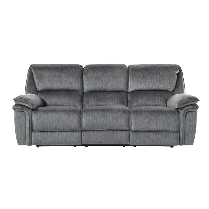 Muirfield Double Reclining Sofa in Gray - 9913-3 image