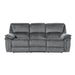 Muirfield Double Reclining Sofa in Gray - 9913-3 image