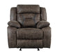 Madrona Hill Glider Reclining Chair in Brown - 9989DB-1 image