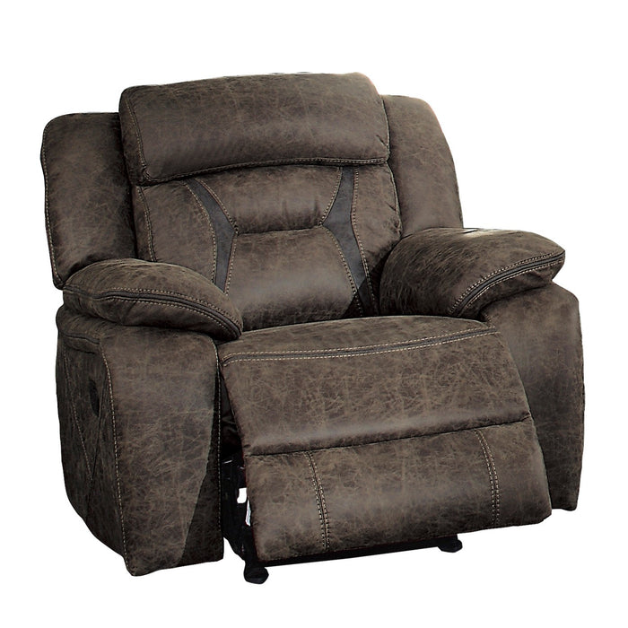 Madrona Hill Glider Reclining Chair in Brown - 9989DB-1