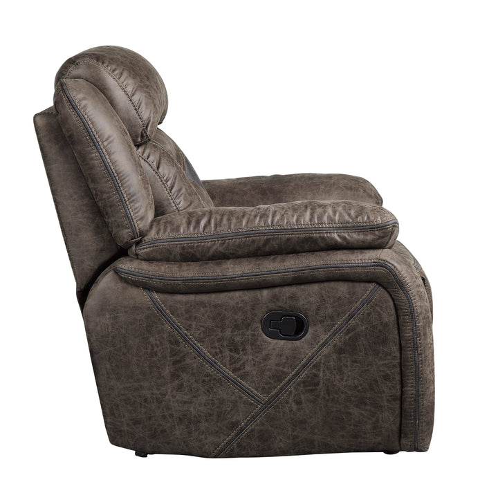 Madrona Hill Glider Reclining Chair in Brown - 9989DB-1