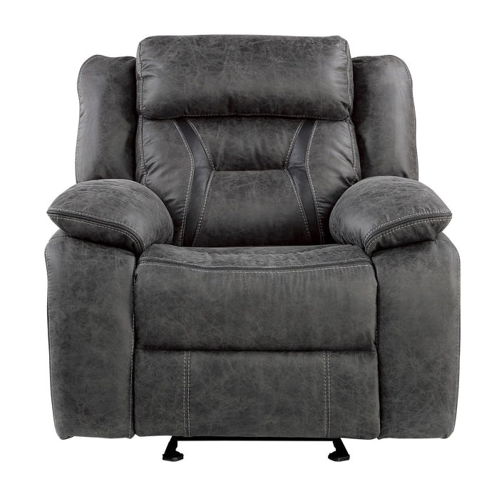 Madrona Hill Glider Reclining Chair in Gray - 9989GY-1 image