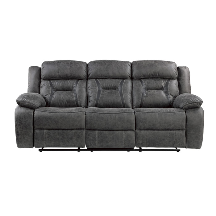 Madrona Hill 2pc Set: Sofa, Love in Gray - 9989GY*2