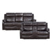 Yerba 2pc Set: Sofa, Love in Brown - 9990DB*2 image