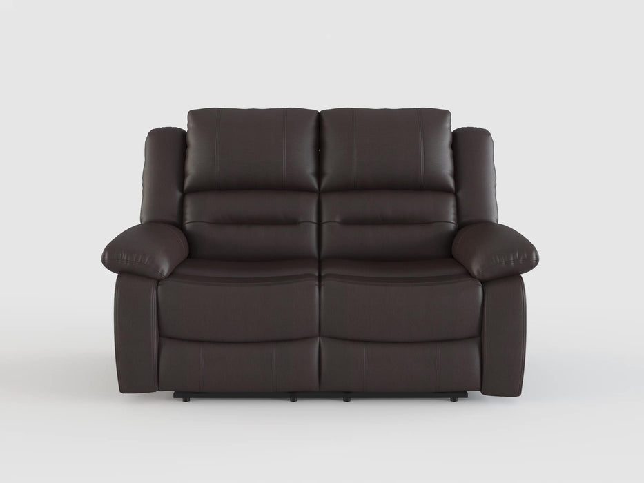 Jarita Double Reclining Loveseat in Brown - 8329CH-2