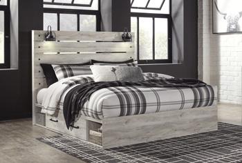 Cambeck Bed with 4 Storage Drawers