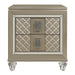 Loudon Nightstand in Gold/Silver/Champagne - B1515-4 image