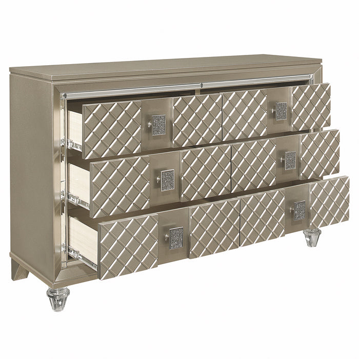 Loudon Dresser in Gold/Silver/Champagne - B1515-5