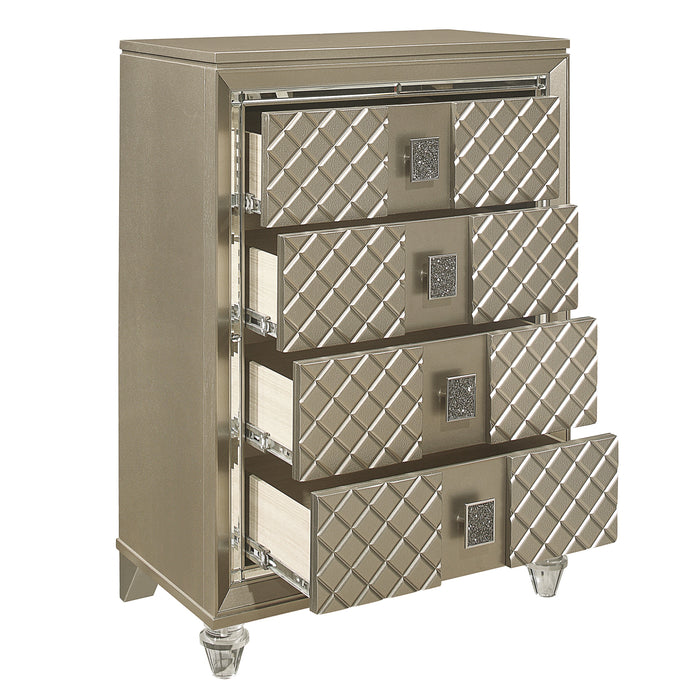 Loudon Chest in Gold/Silver/Champagne - B1515-9