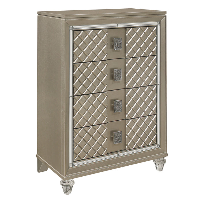 Loudon Chest in Gold/Silver/Champagne - B1515-9