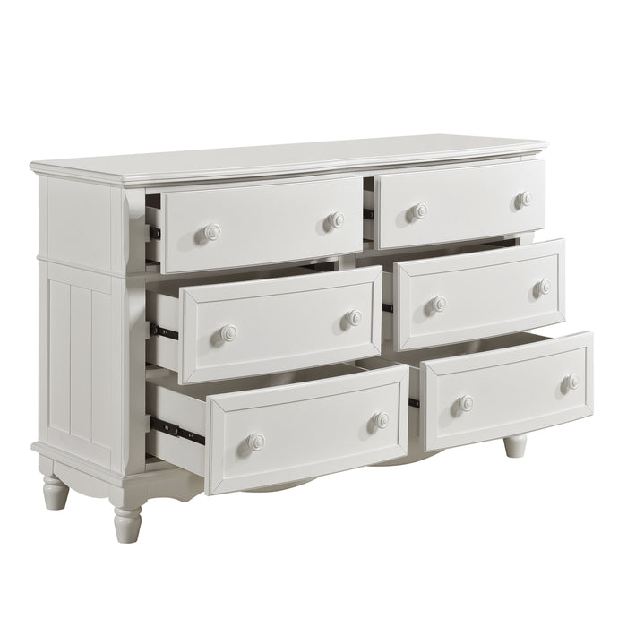 Clementine Dresser in White - B1799-5