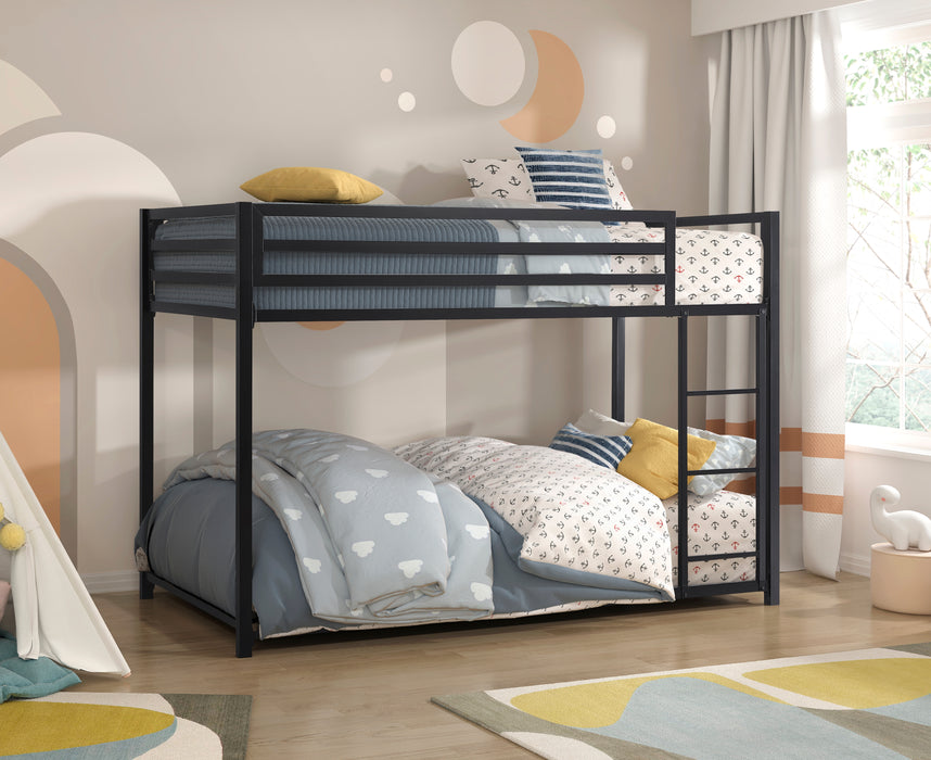 Jovie Twin/Twin Bunk Bed in Black - B2010BK-1