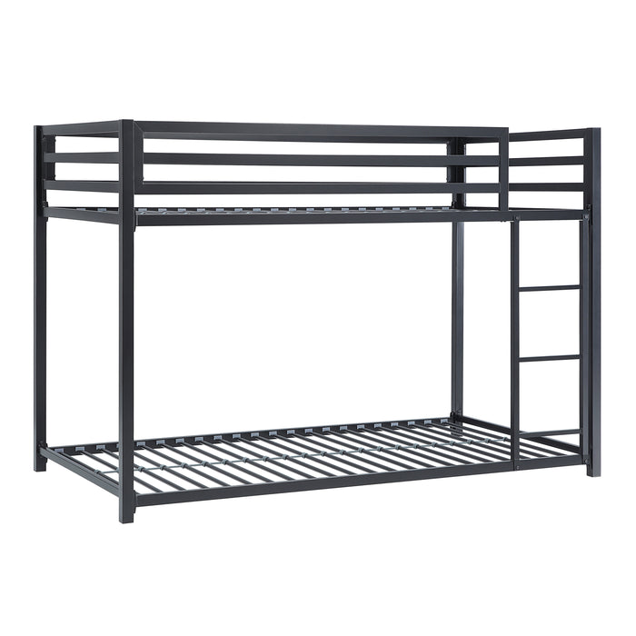 Jovie Twin/Twin Bunk Bed in Black - B2010BK-1