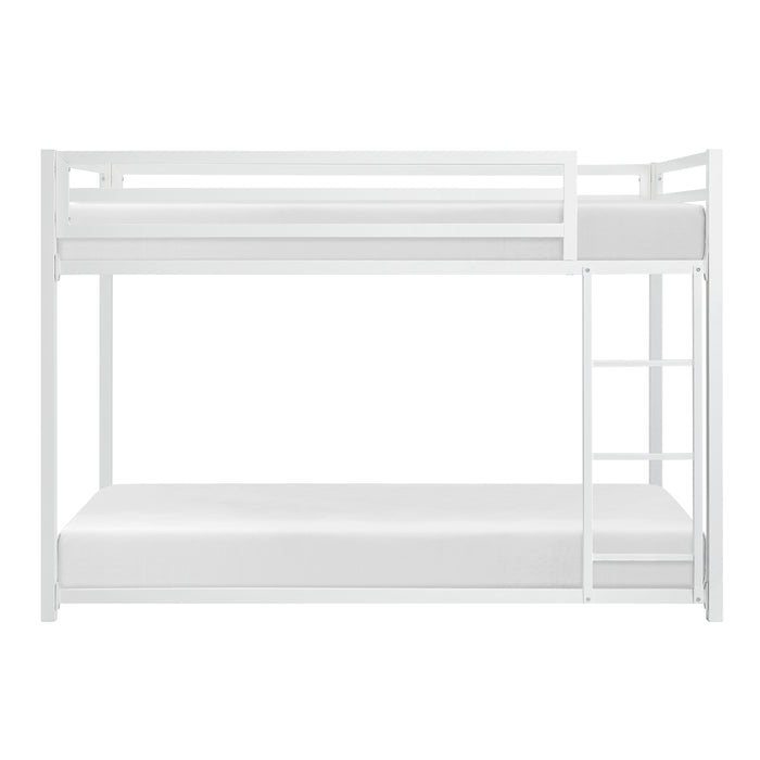 Jovie Twin/Twin Bunk Bed in White - B2010WH-1