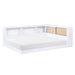 Asker (4) Full Bookcase Corner Bed in Brown/White - B2012BCF-1BC* image