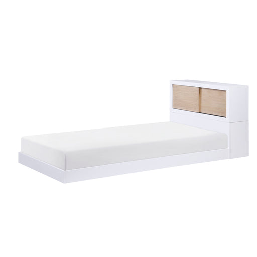 Asker (3) Twin Bookcase Bed in Brown/White - B2012BCT-1* image