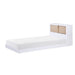 Asker (3) Twin Bookcase Bed in Brown/White - B2012BCT-1* image